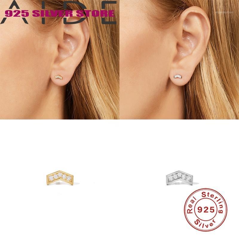 

Aide 925 sterling silver Earrings personalized arrow earrings with pierced cartilage in sterling silver New1