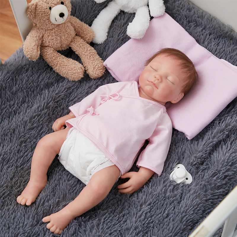 

Avani Doll Full Body Solid Silicone Newborn Baby Dolls Lifelike Reborn Realistic