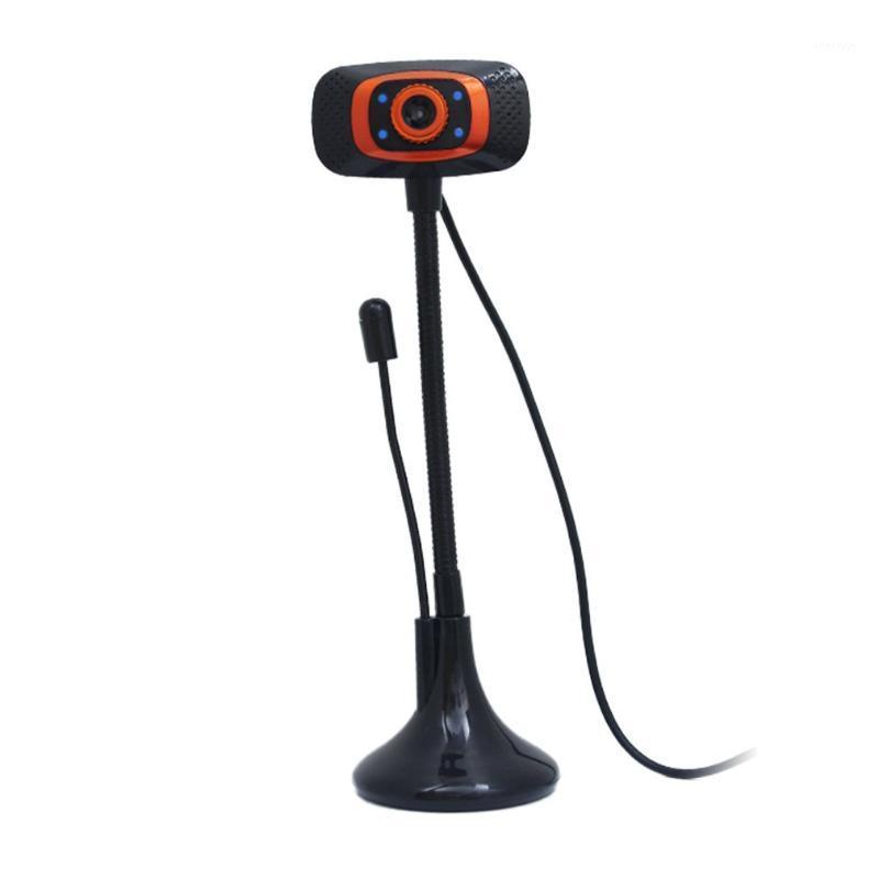 

HD Usb Webcam Camera with Microphone for Desktop Laptop Pc Computer Drive-free Live Video YouTube Xbox Skype Tablet Rotatable1, C-1
