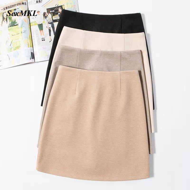 

Women Sexy Mini Skirt 2021 Fashion Casual High Waist Bodycon Hippie Skirts Korean Clothing Short Summer Black Mujer Faldas XXL1, Beige