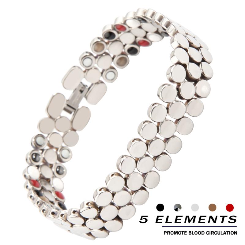 

2020 latest man bracelet men women bracelet magnetic therapy to promote blood circulation improve cell metabolism