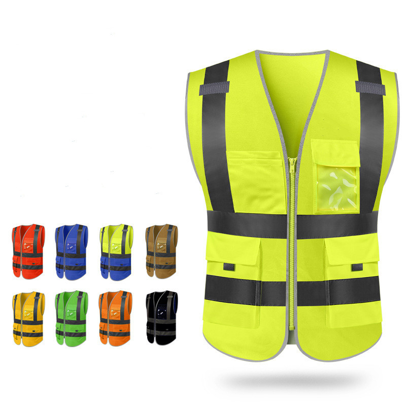 

Safety Vest Reflective surveyor emergency for construction SFVest PPE ANSI CE Certification Wholesale OEM