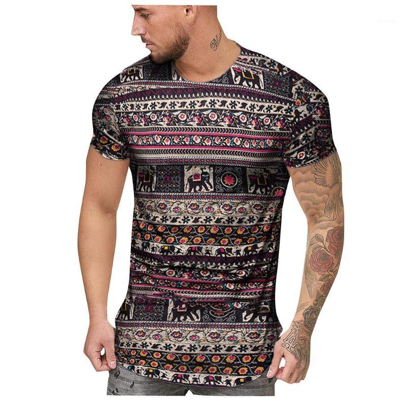 

Fashion T Shirt Men Summer Slim Fit Casual tshirt male African Print O-Neck Short Sleeve Tops tee shirt homme1, White;black