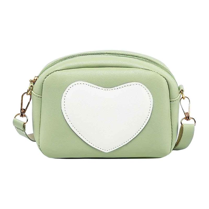 

Winter Vintage Heart Small Shoulder Underarm Bag Female Plush Autumn Handbag Soft Warm Fur Tote Purse For Lady Bag Sac A Main, Green