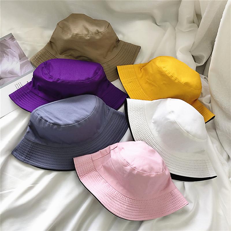 

2020 New Fisherman's hat Bucket Hat Unisex Fashion Bob Caps Hip Hop Gorros Men Women panama warm windproof Bucket outdoor, 03