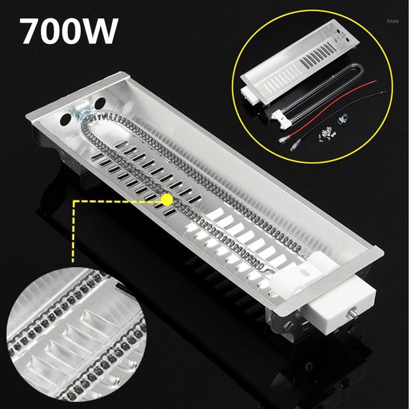 

700W 220V Far Infrared Double Carbon Fiber Heater Radiant Wave Paint Curing Heating Lamp Aluminium Alloy for Baking Oven1