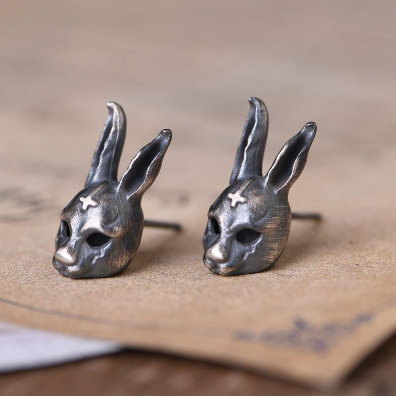 

Stud Silver Earrings 2021 Trend Jewelry For Women 925 Gifts Vintage Pendientes One Pair Unusual