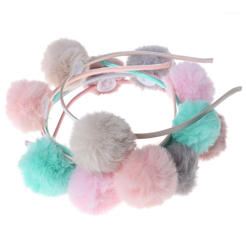 

Girls Headband Hairband Bear Ear Pom Pom Bow Ball Leopard Print Design Hairbands Children Kawaii Hair Band Cat Ears Hoop1, As pictures