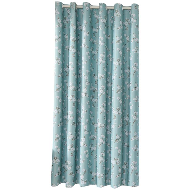 

Kapok Printed Blackout Curtain for Living Room Bedroom Modern Window Curtain Home Decoration, Blue