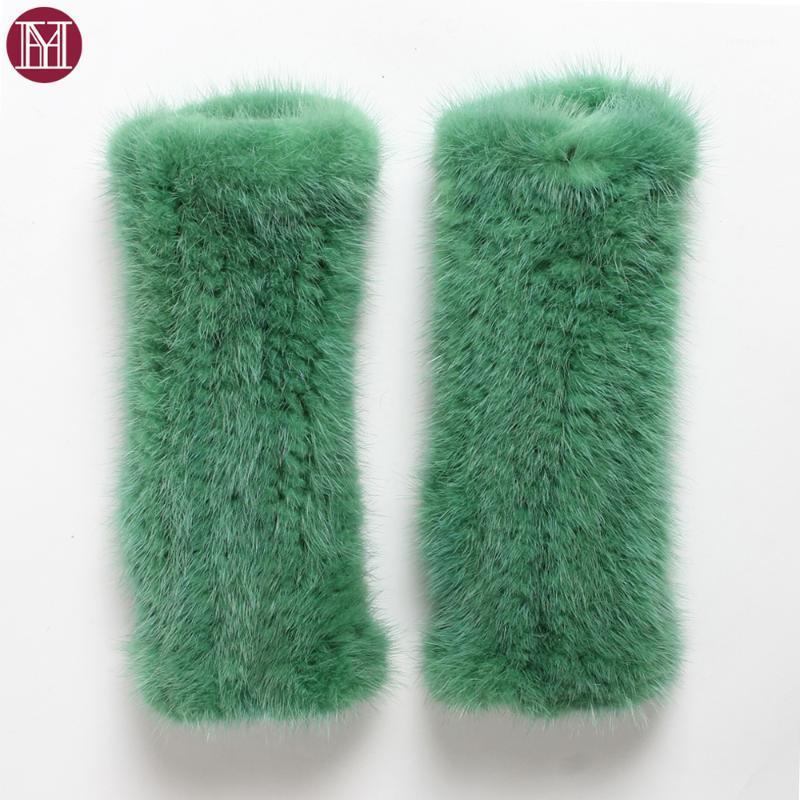 

Lady Authentic Glove Winter Women 100% Natural Gloves Brand Fashion Knitted Good Elastic Gloves1