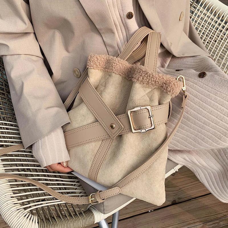 

Matte Leather Bucket Bag 2021 Autumn And Winter Trendy Shoulder Bag High Quality Handbags Luxury Crossbody Bags For Women, Black