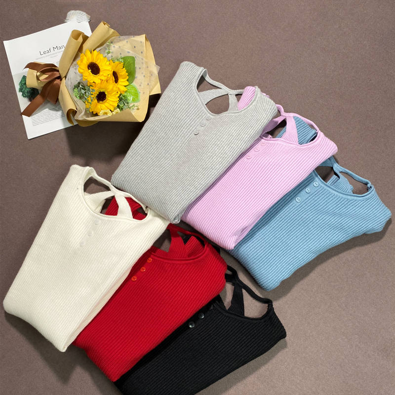 

2021 New Autumn Winter of Women Pullover Hot No Minimalist Encounters Elegant Jumpers Sw1050 4JQB, Burgundy.