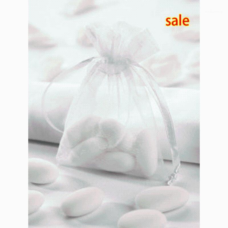 

Other Event & Party Supplies Wholesale 100pcs 9x7cm Organza Christams Wedding Gift Bag Jewlery Candy Packing 1