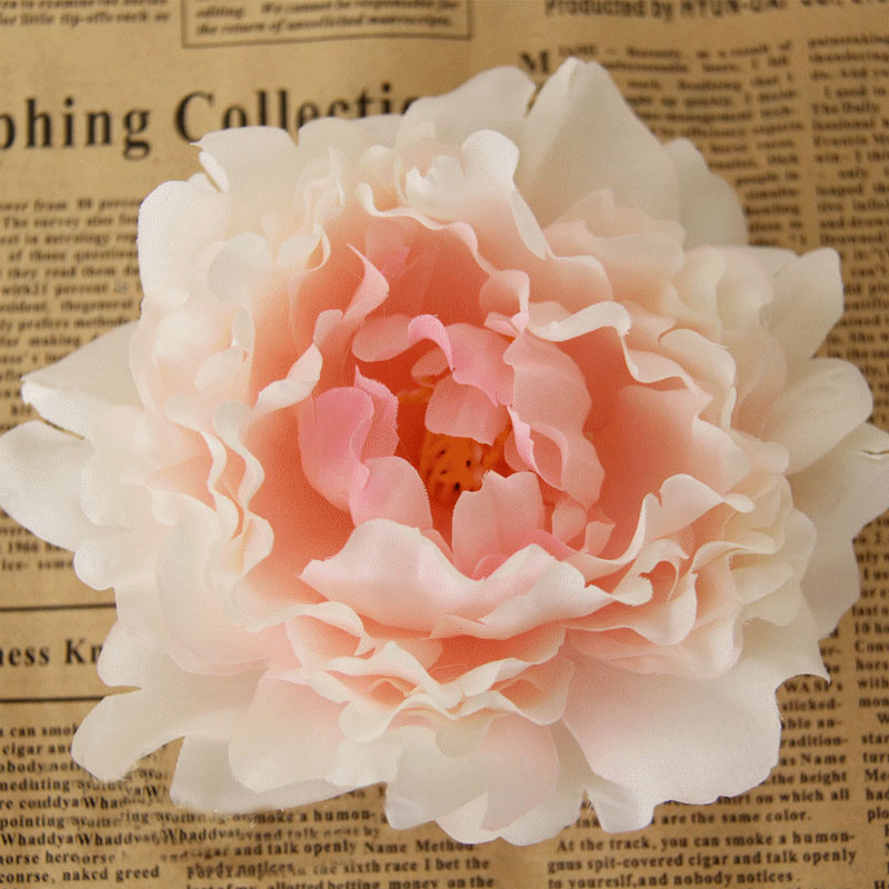 

New Artificial Flowers Silk Peony Flower Heads Party Wedding Decoration Supplies Simulation Fake Flower Head Home Decorations 12cm, Not for sale
