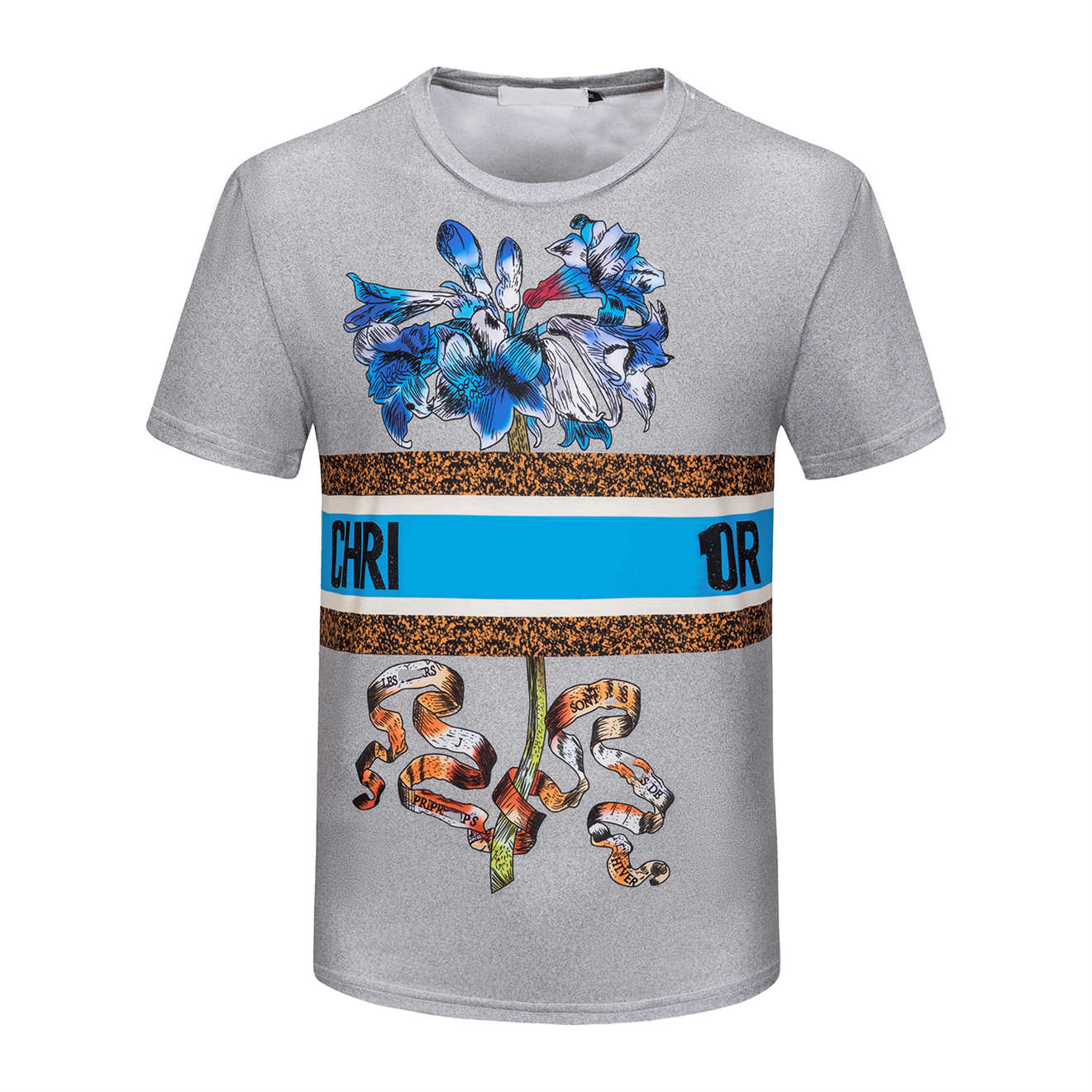 

Mens Letter Print T Shirts Black Fashion Designer Summer High Quality Top Short Sleeve Size M-3XL#96, Style no. 1