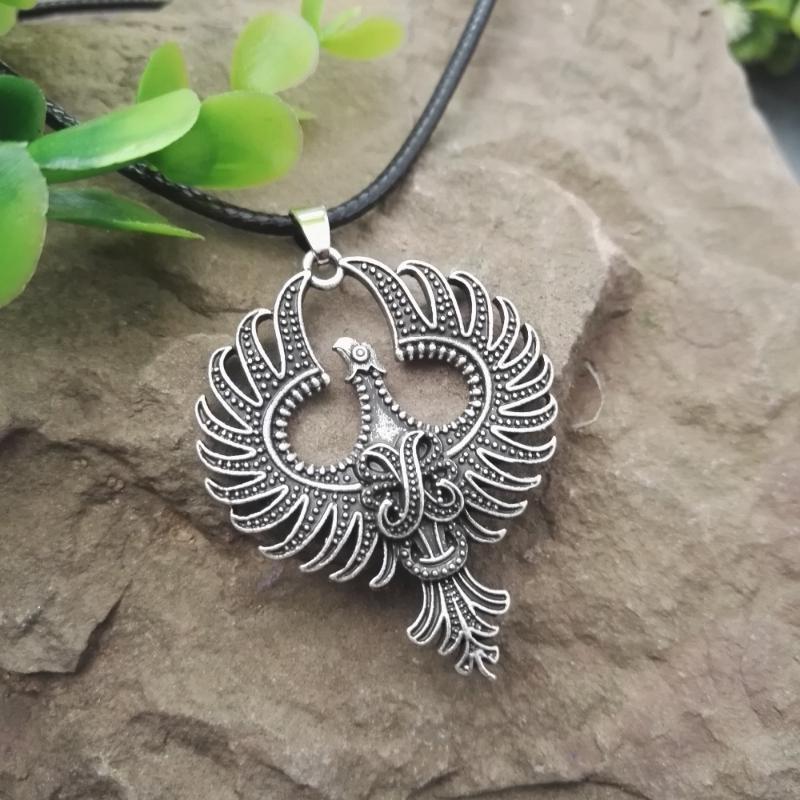

12pcs bird pendant a symbol of freedom Firebird Phoenix Necklace SanLan