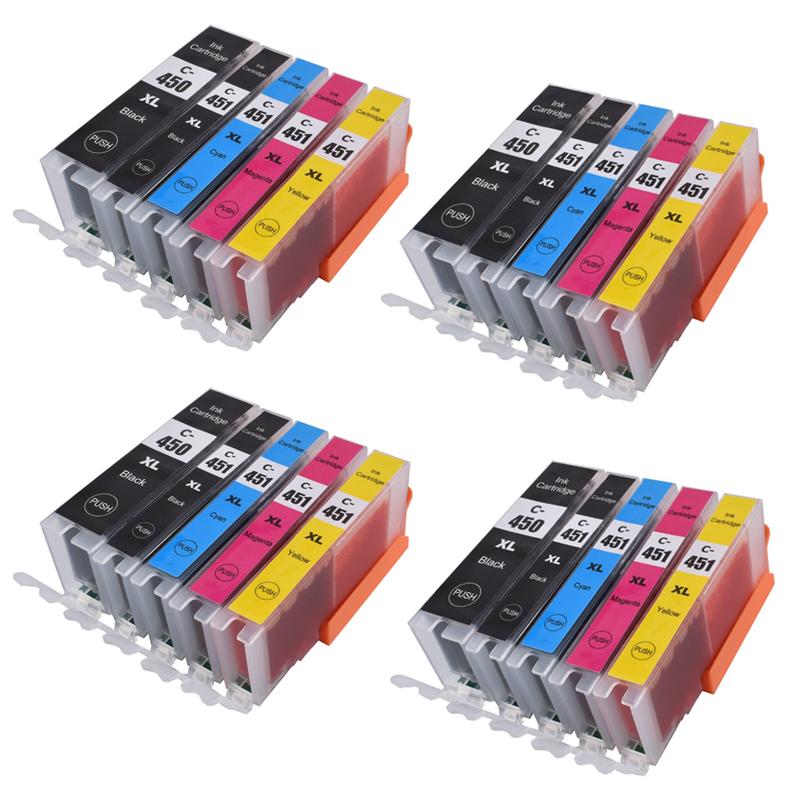 

PGI 450 CLI 451 450 451 Ink Cartridge Compatible For Canon Pixma MG5440 MG5540 MG5640 MG6440 iP7240 MX924 IX6540 IX6840 Printer