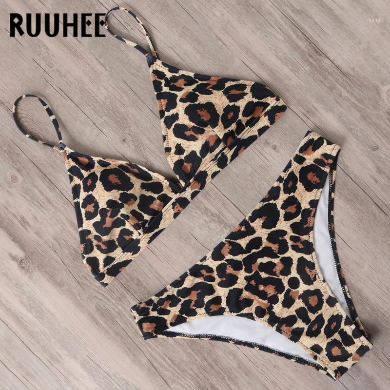 

RUUHEE 2020 Hot Triangle Bikini Swimsuit Push Up Swimwear Women Brazilian Bikini Set Bathing Suit Female Pads Beachwear Biquini1