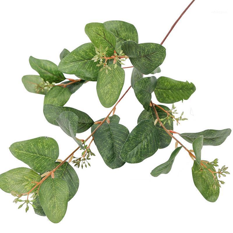 

Artificial Berry Green Eucalyptus Branch Fake Fruit Leaves For Home Shop Wedding Flower Arrangement Decoration Kunstmatige1