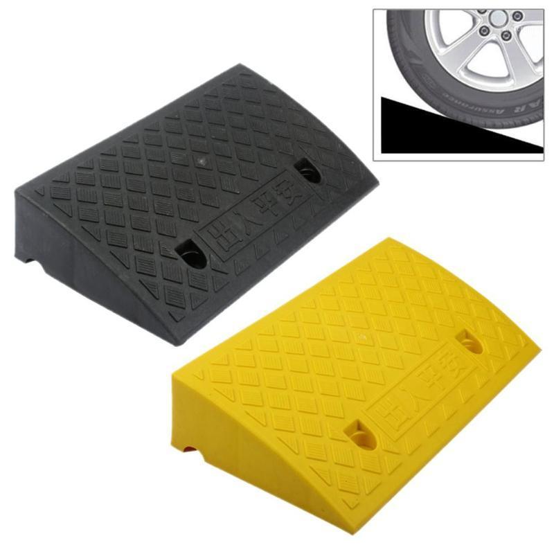

Portable Plastic Lightweight Curb Ramps Non-slip Heavy Duty Plastic Curb Ramp For Wheelchair Mobility Scooter Bike Motorcycle1
