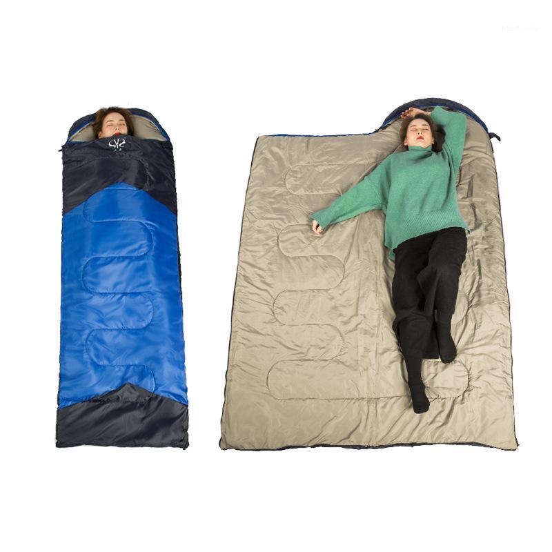 

Outdoor Camping Adult Envelope Can Be Spliced Legs Is Spring and Summer Camping Sleeping Bag Ultralight Sleeping Bag1