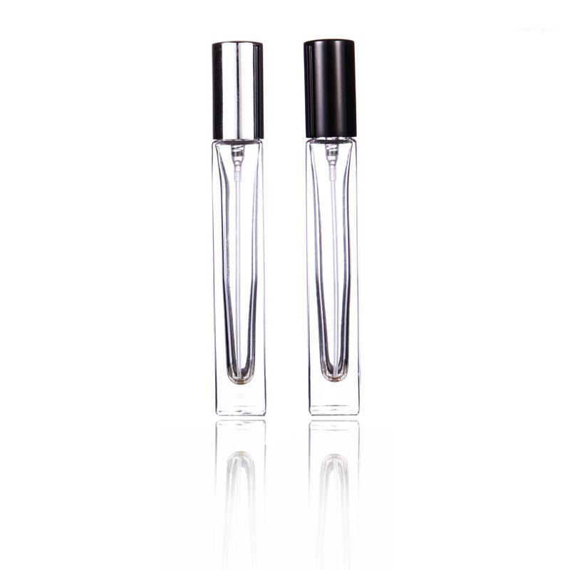 

High Grade Spray Bottle 10ml Travel Bottle Clear Parfum Atomizer Pump Refillable Cosmetic Container Glass Vials 25pcs/lot1
