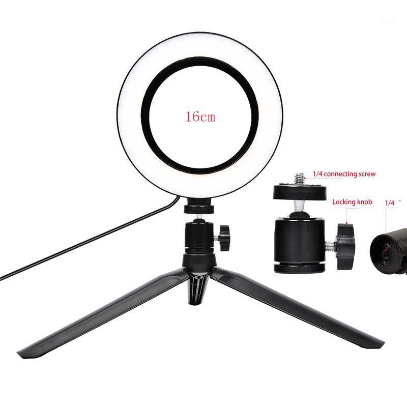 

16 Dimmable LED Selfie Ring Light Youtobe Photography Studio Phone Video USB Plug live streaming Ring Lamp With MiNi Tripod1