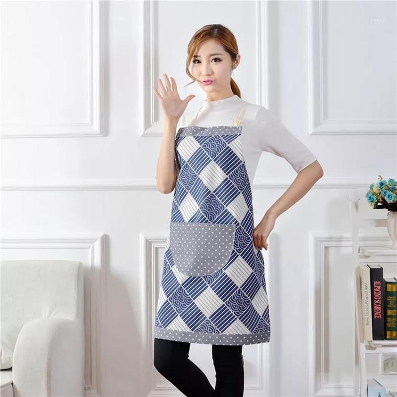 

Canvas Apron Outsides BBQ Senior Green Bib Kitchen Cleaning Apron for Women Men Cooking Restaurant Waitress Custom1