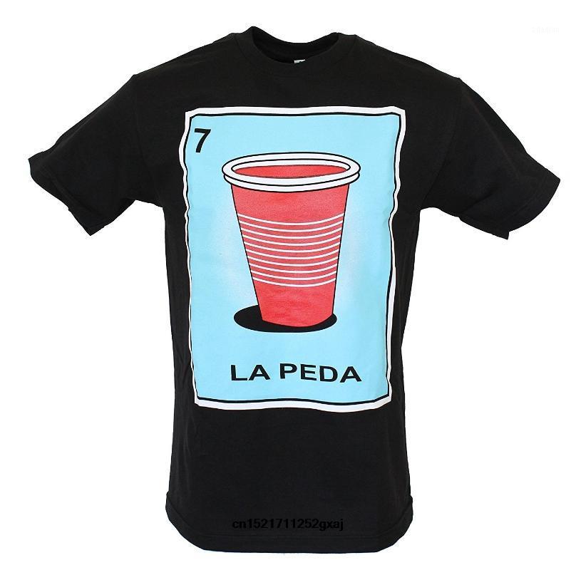 

Men t shirt La Peda Loteria Beer Drunk Alcohol Mexican Spanish Hispanic t-shirt novelty tshirt women1, Notprint