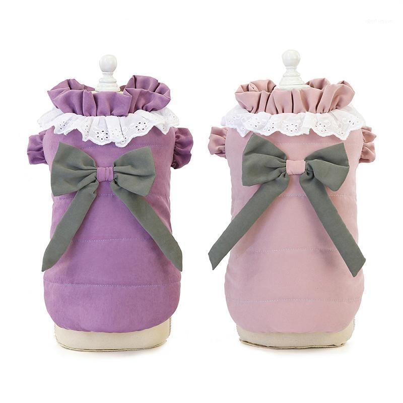 

Winter Warm Dog Coat Cute Pet Dog Clothes Thicken Keep Warm Cotton Jackets Jumpsuits Chihuahua Yorkie Clothing Overalls1