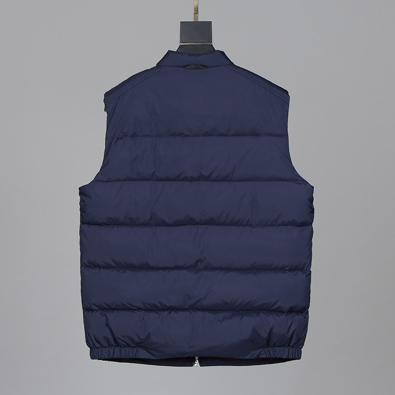 

mens down vests casual stand collar sleeveless parkas men thin warm vest coat solid color mens clothing with inverted triangle, Black;white