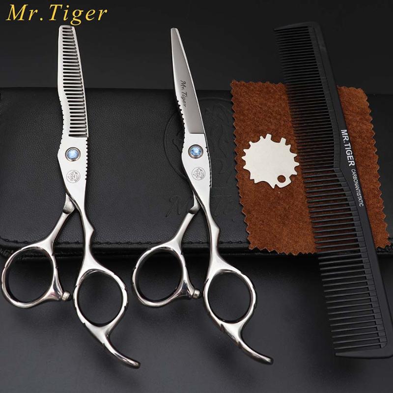

Hot 6.0 Inch Salon Hairdressing Scissors Hair Professional Hair Cutting Shears Sets Hairdresser Equipment Tools