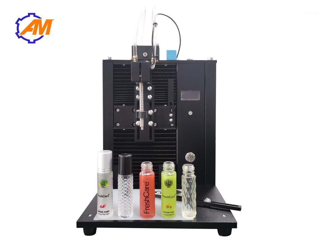 

100ml plastic btles glass bottles filling machine perfume filling cosmetic emulsion1