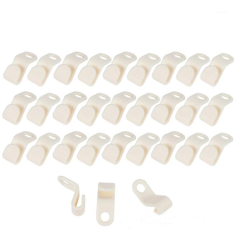 

5/15/30PCS/Set Durable Wardrobe Space-saving Stack Hanger Hooks Plastic Coat Hook Closet Hanger Rack Bedroom Storage Organizer1