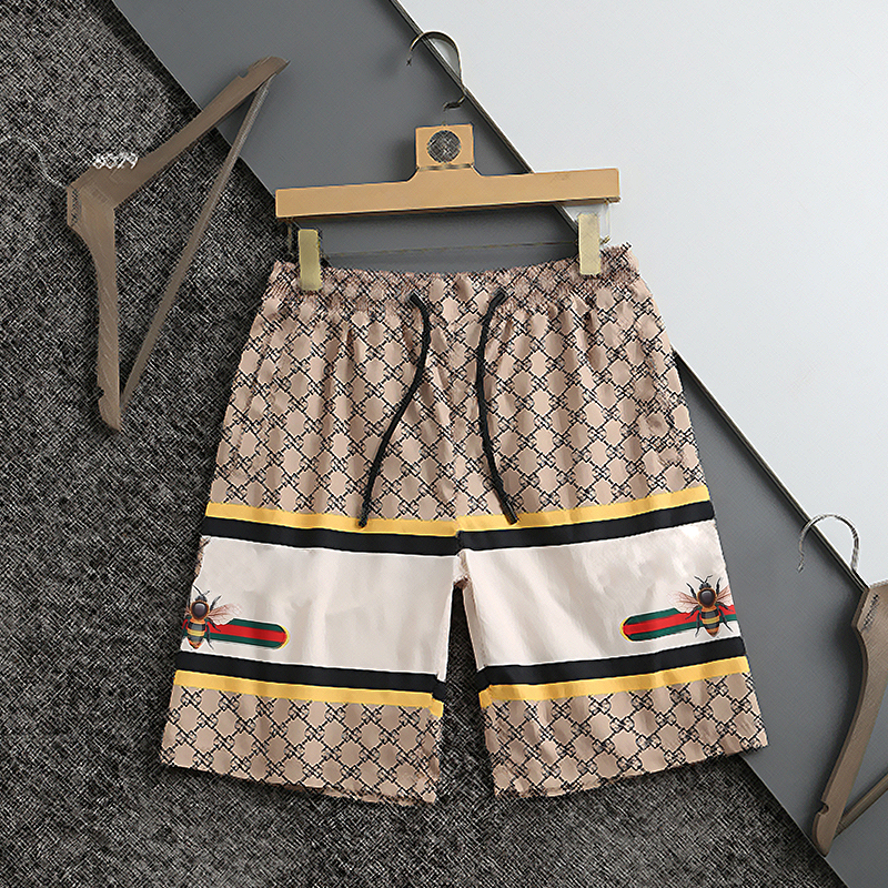 

Summer Board Shorts Couples Swimwear Men Swimming Trunks Liner Mesh Sweat Sexy Swimsuits Mens Bermudas Beach Surf Asia size M-4XL, As the picture shows