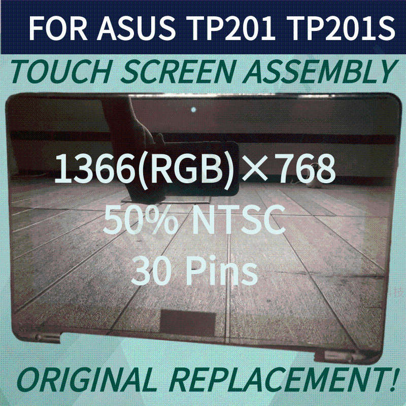 

ORIGINAL REPLACEMEN For ASUS Transformer Flip Book TP201 TP201S TP201SA LCD touch screen with frame M116NWR4