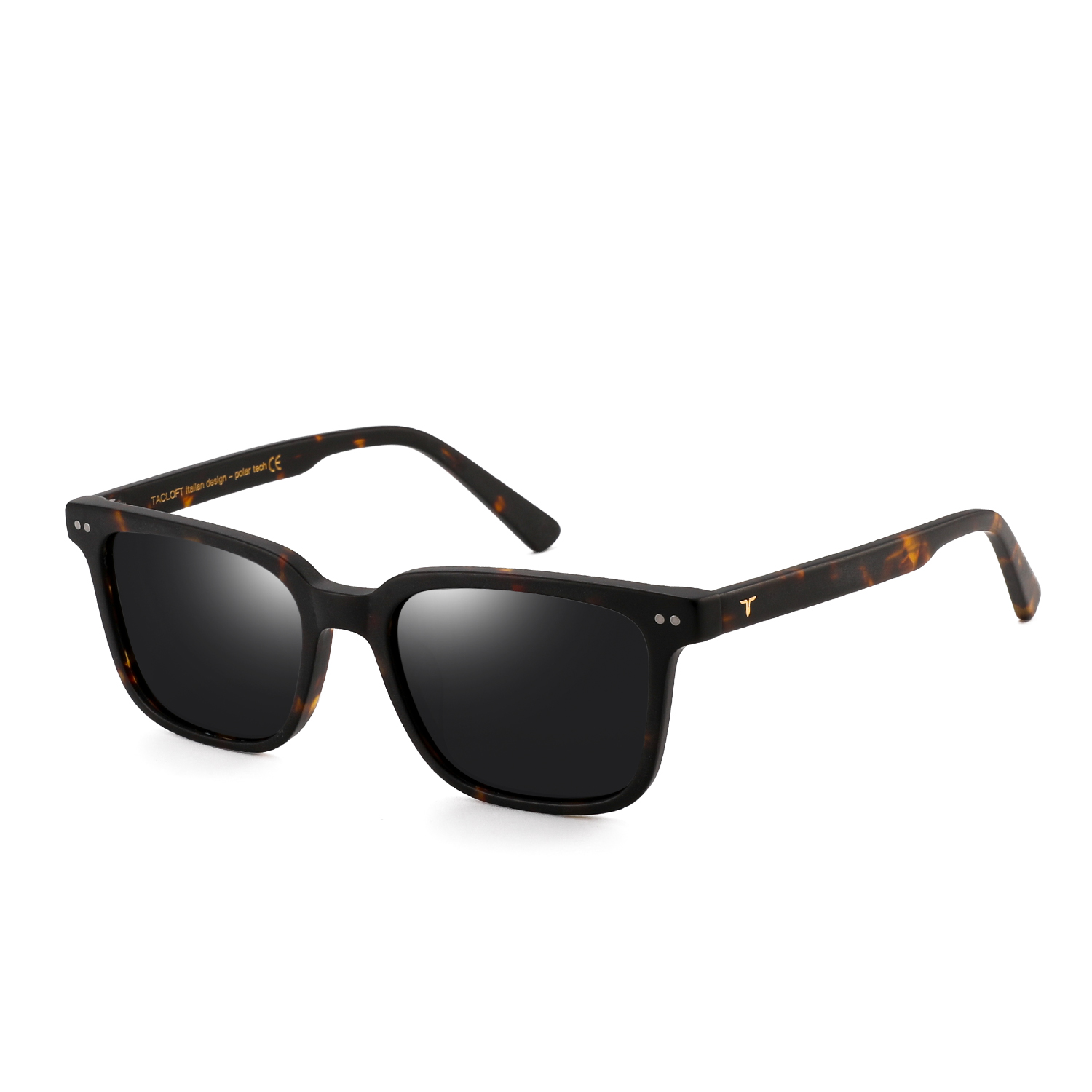 

Glasses rectangular Polarized Sunglasses Unisex Memory-Acetate Frame Luxury Sun Glasses For Men/Women tl3009