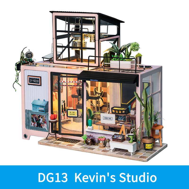 handmade miniature houses