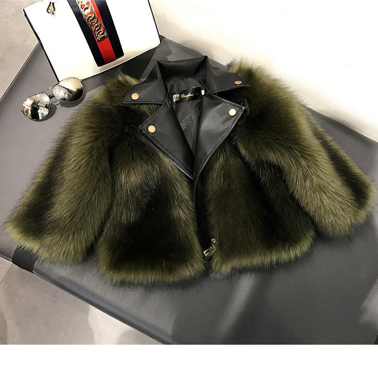 

Girls Fur Coat 2020 Fashion Baby Winter Outerwear & Coats Children's Fur Kids Faux Fabric Clothes Coat 2-10, Pink