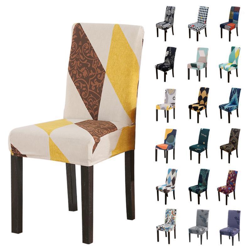 

Elastic Spandex Chair Cover Furniture Protector Stretch Chair Covers For Dining Room Hotel Home Spandex Slipcovers Home Decor1