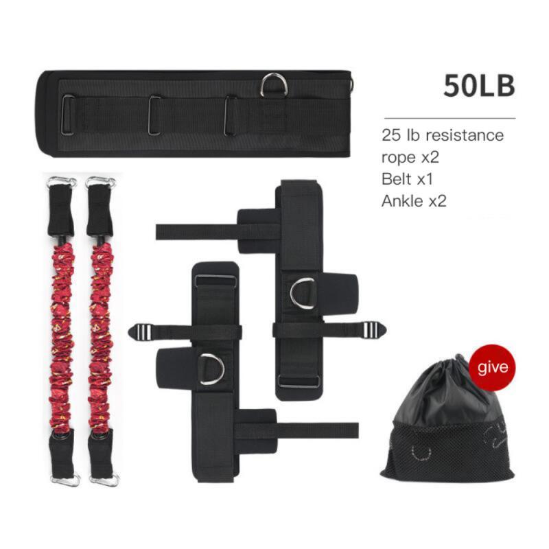 

Sports Fitness Resistance Bands Stretching Strap Set for Leg Arm Exercises Boxing Muay Thai Gym Bouncing Training Equipment