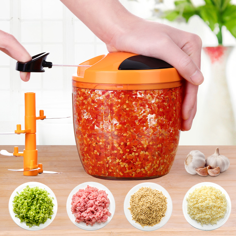 

Home Portable Manual Meat Grinder No Electricity Vegetable Chopper Manual Blenders Mini Cutter Kitchen Tools