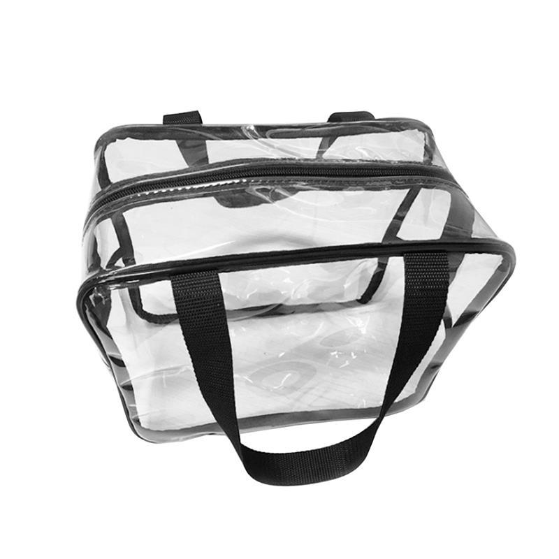 

Bageek 1pc Transparent Makeup Bag Portable Unisex Large Capacity Toiletry Bag Toiletry Organizer For Outdoor Travel