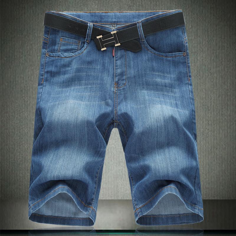 

Clothing 2020 Casual Men Denim Man Jeans Summer Jean Mens Shorts Plus Size 32 34  38 40 42 44 46 48 50 52 6001, Blue