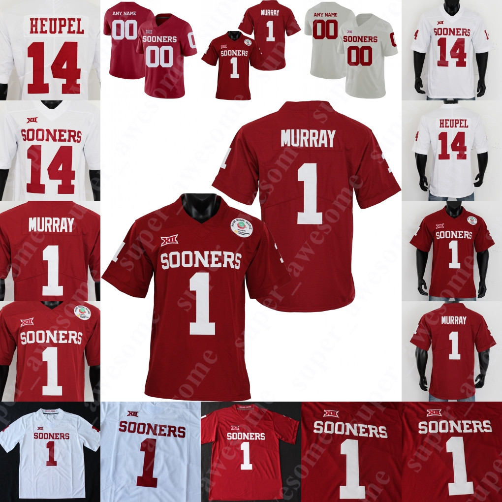 

NCAA Oklahoma Sooners Football Jersey Tre Norwood Delarrin Turner-Yell DaShaun White Brian Asamoah Charleston Rambo Theo Howard Drake Stoops, Black;red