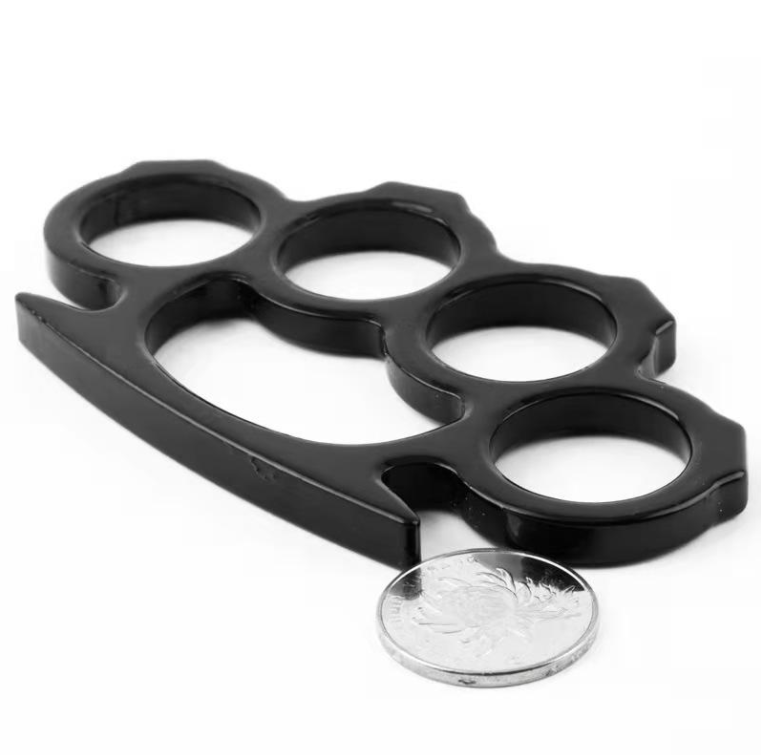 

Hot Sale THICK Finger Buckle Four Finger Ring Self-Defense Tools BrokenWindow KNUCKLE DUSTER Selfdefensesupplie 46489