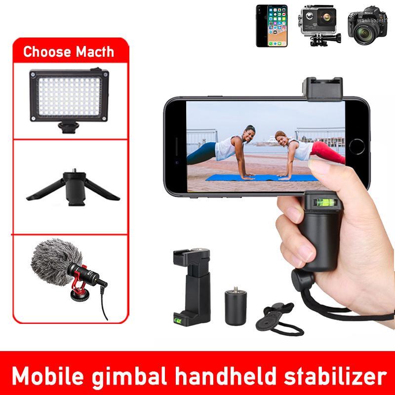 

F-Mount Phone Video Stabilizer Mobile Smartphone Camera Grip Holder Handle Monopod And Cold Shoe Mount For Filming Video On Mos1