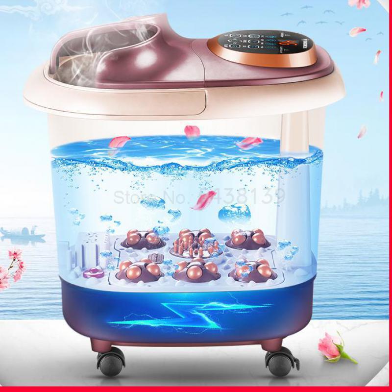 

Foot Bath Fully Automatic Foot Massager Bath Electric Heated