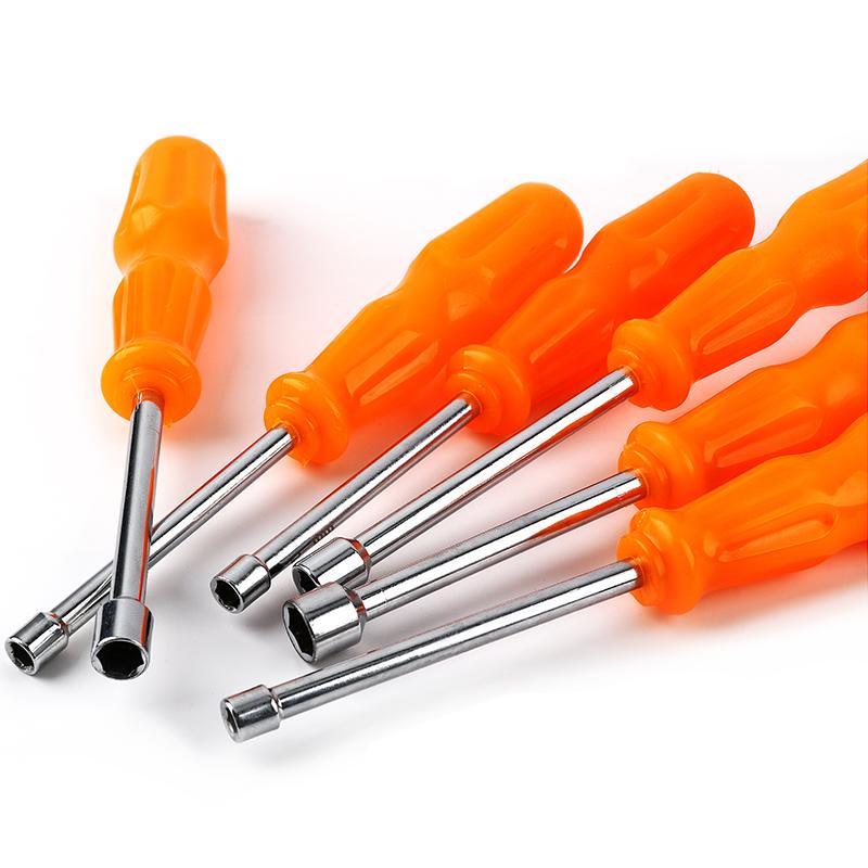 

ELECALL 1pc 5-10mm Hexagon Nut Driver Drill Bit Socket Screwdriver Wrench Set for Screwdriver Handle Tools