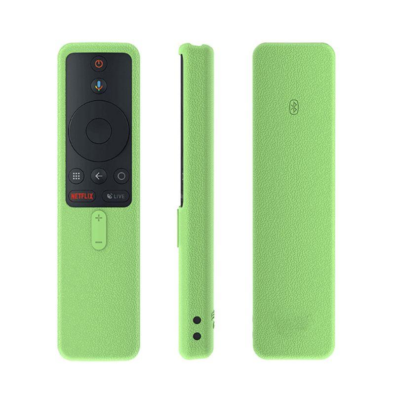 

Protective Cover Soft Silicone Skin Remote Control Case Anti-Slip Shockproof Replacement for Mi Box S Controller X3UA